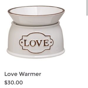 NIB “Love” warmer